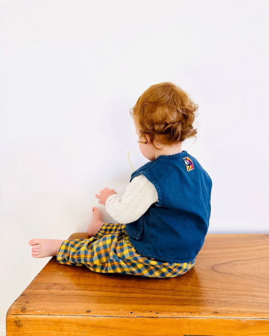 Vintage Fisherman's Vest | Age 18 Months