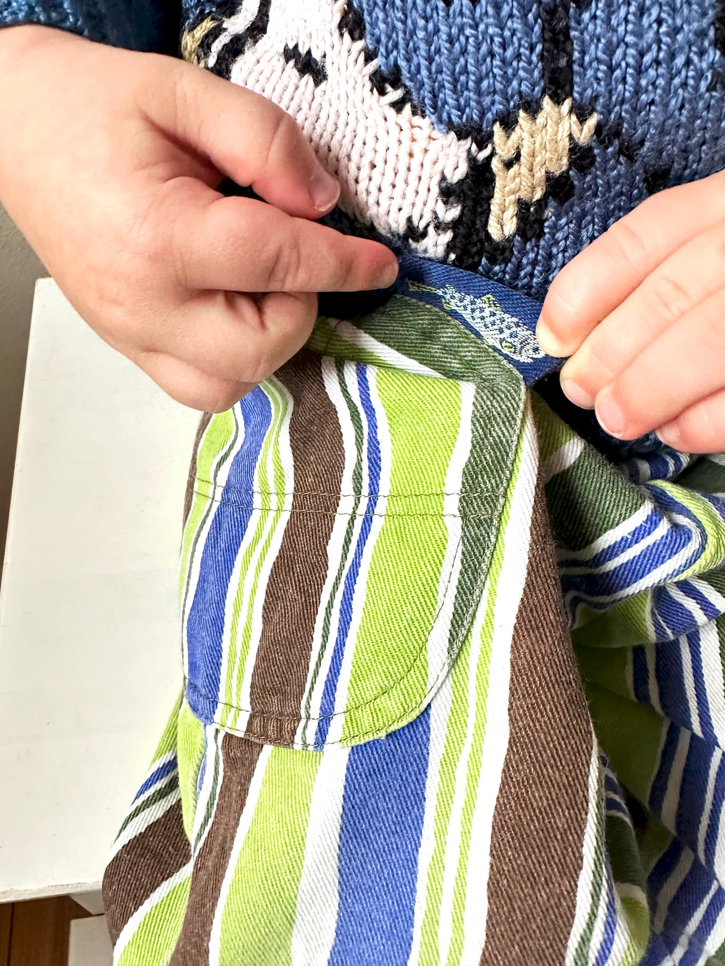 Multi Colour Striped Trousers | Age 2 Yrs