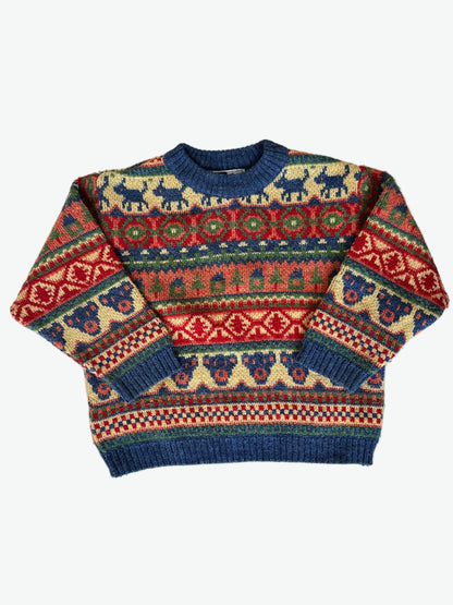 Colourful Patterned Jumper | Age 3-4 yrs
