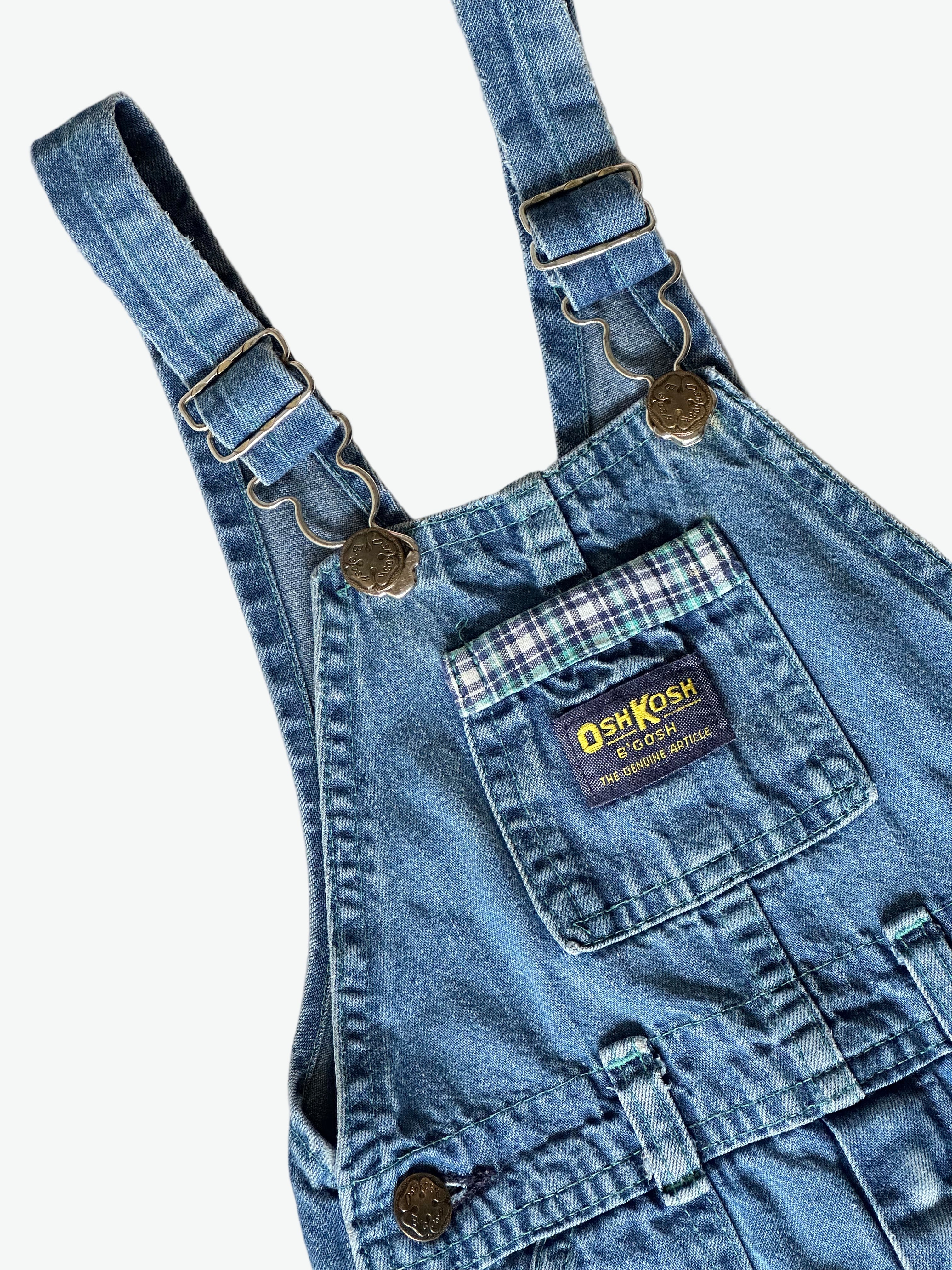 80's Vintage Oshkosh Denim Dungaree | Age 2 yrs – Léoto Curated