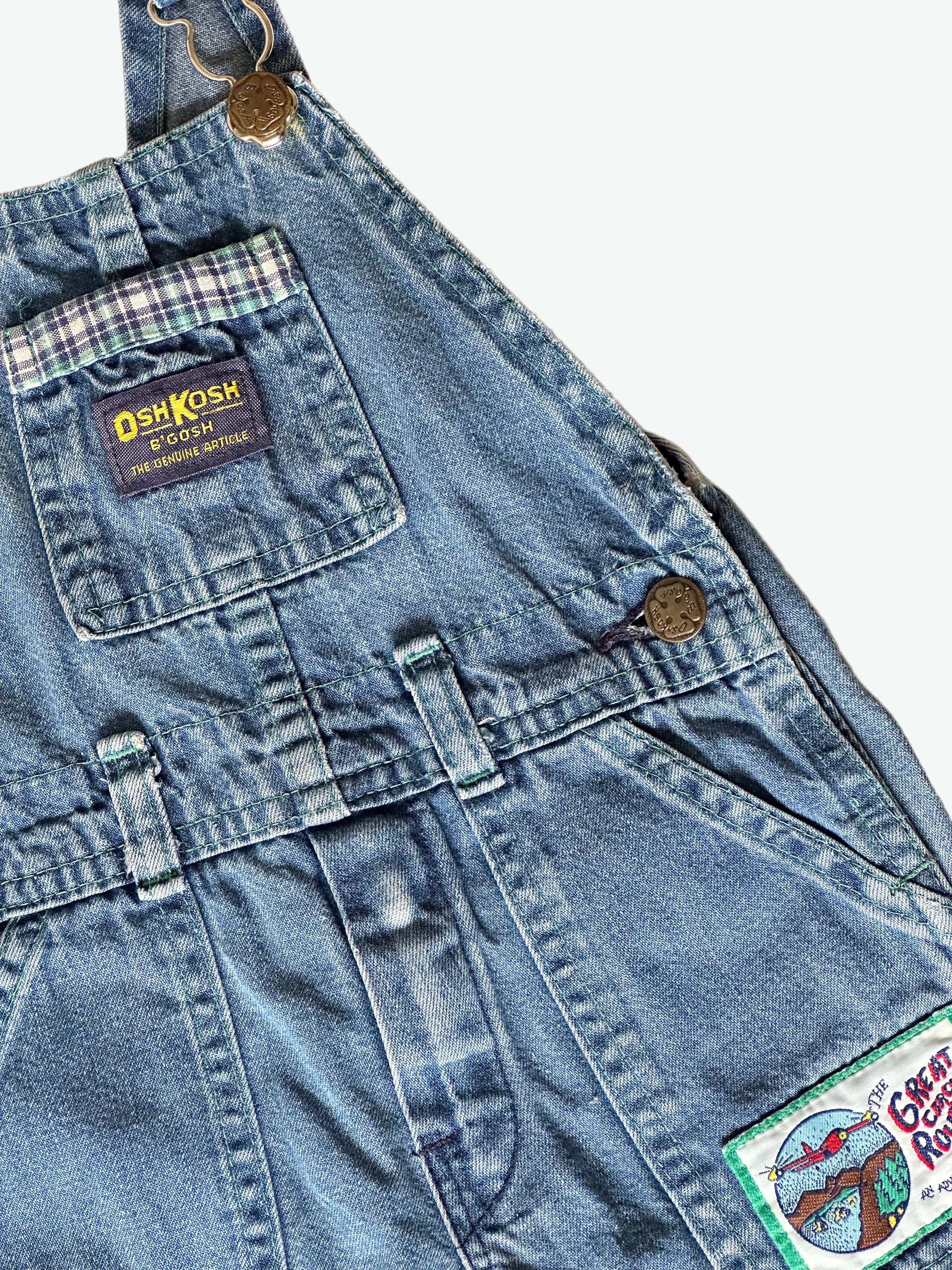 80's Vintage Oshkosh Denim Dungaree | Age 2 yrs – Léoto Curated