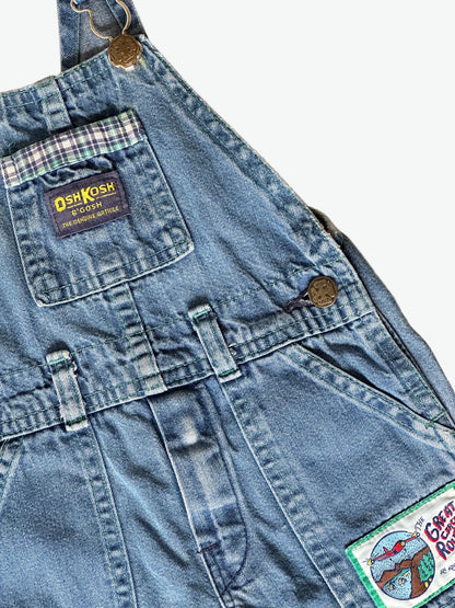 80's Vintage Oshkosh Denim Dungaree | Age 2 yrs